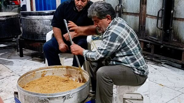 مراسم شام‌غریبان حسینی در شهرستان خانمیرزا