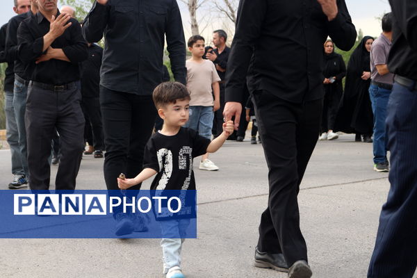 عزاداری مردم شهرستان کوثر در اولین روز ماه محرم