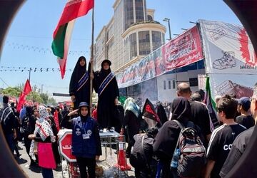 موکب هایی که عطر مدرسه را به جاده اربعین آوردند
