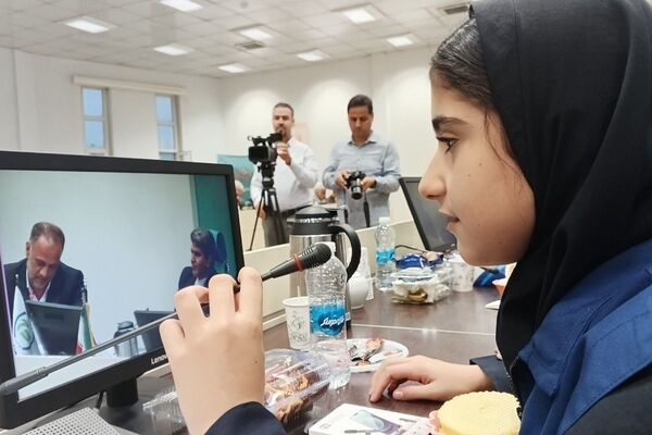 نشست خبری فرمانداری  شهرستان قدس با اصحاب رسانه در هفته دولت و خبرنگاری