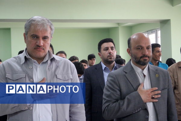 آیین افتتاح و بهره برداری از هنرستان 12 کلاسه انقلاب اسلامی بوشهر
