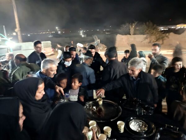 برپایی ایستگاه صلواتی در کاشمر