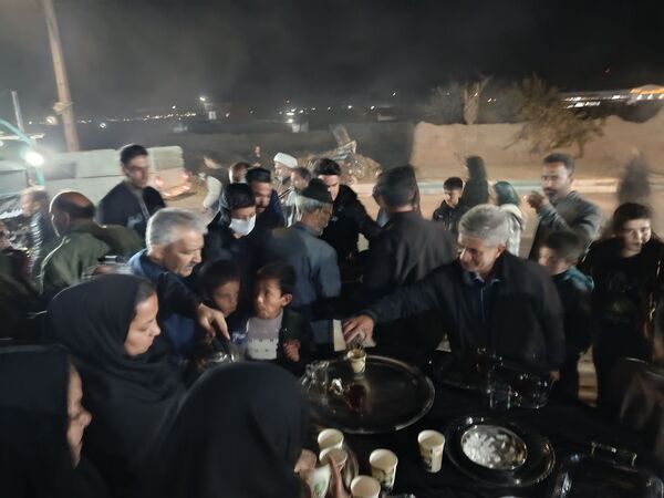 برپایی ایستگاه صلواتی در کاشمر
