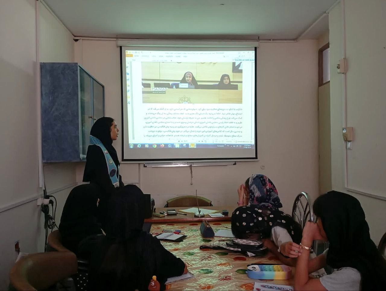 دوره مقدماتی خبرنویسی در کانون استقلال ناحیه ۶ مشهد برگزار شد