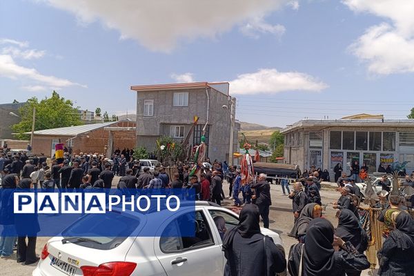 آیین عزاداری عاشورای حسینی در خوجین شهرستان خلخال