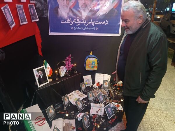 سومین شب از برپایی موکب شهدای فرهنگی و دانش‌آموزی در کردکوی 