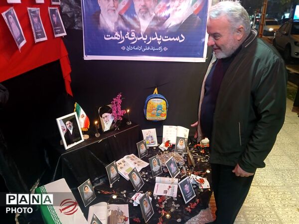سومین شب از برپایی موکب شهدای فرهنگی و دانش‌آموزی در کردکوی 
