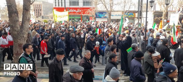 حضور مقتدر مردم آشخانه در راهپیمایی روز قدس