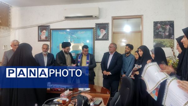 دیدار خبرنگاران پانا با مدیر آموزش و پرورش ناحیه 3 قم