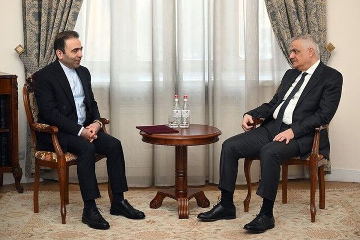 رایزنی دو جانبه دیپلمات ایرانی با یک مقام ارشد ارمنستان 