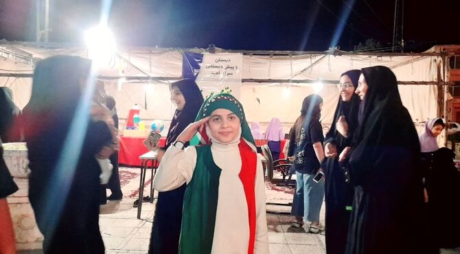 برپایی موکب ایران سرای امید در تفت