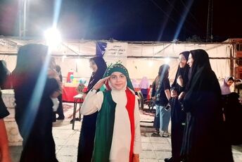 برپایی موکب ایران سرای امید در تفت