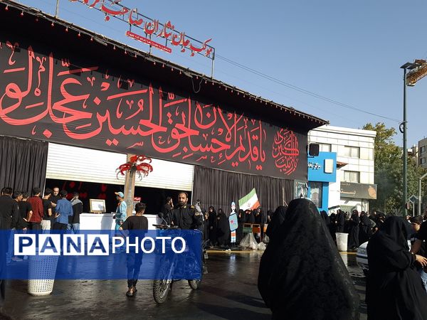مراسم پیاده روی جاماندگان اربعین حسینی در مشهد