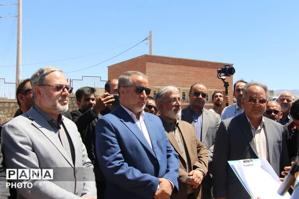 افتتاح مدرسه 6 کلاسه علوی حاجی آباد