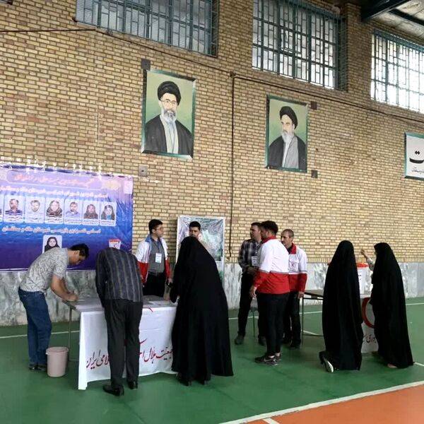 ششمین دوره انتخابات مجامع جمعیت هلال احمر در شهرستان سملقان