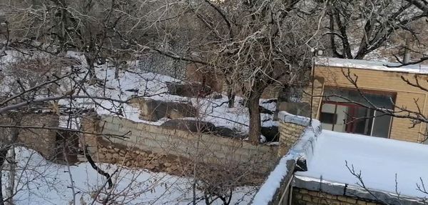 سفیدپوش شدن روستاهای یزد به روایت تصویر