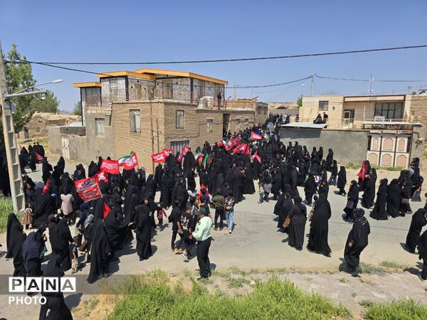 عزاداری شهادت امام رضا (ع) در شهرستان خوسف