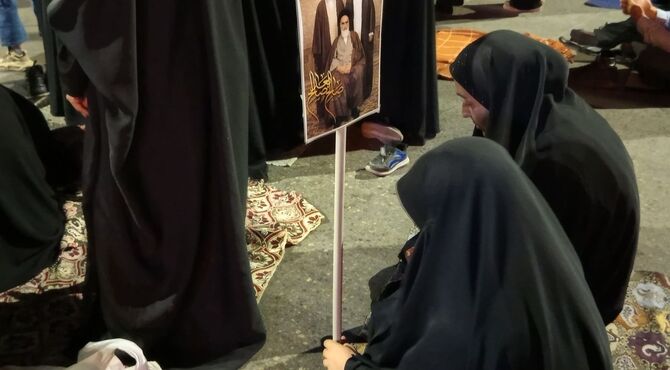 عزاداری امام حسین (ع)در صد و بیست و نهمین شب