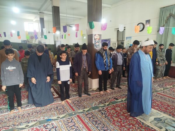اعتکاف دانش آموزان پسر در باخرز
