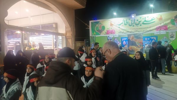 جشن خیابانی مهر علوی در شهرستان کاشمر 