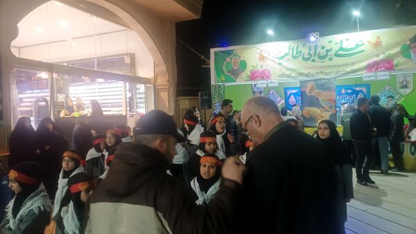 جشن خیابانی مهر علوی در شهرستان کاشمر 