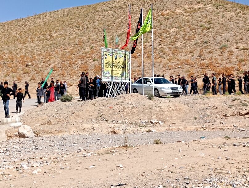 سوگواری سالار شهیدان امام حسین (ع) در روستای گزکوه 