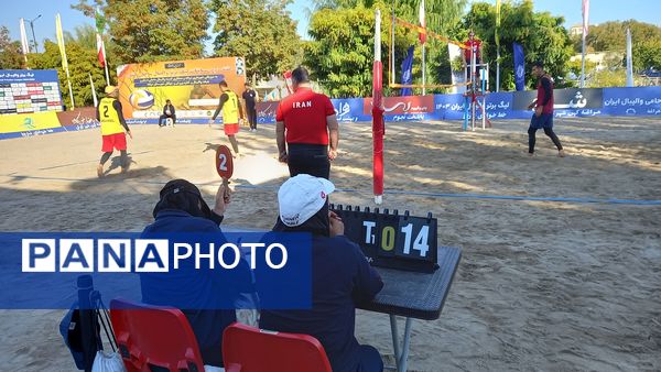 هفته دوم لیگ برتر والیبال ساحلی کشور در مراغه