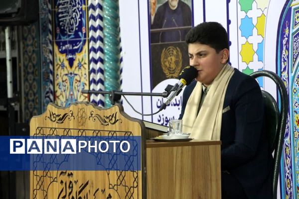 میزبانی امامشهری‌ها از قاری نوجوان کشوری در محفل قرآنی مسجد امام رضا (ع)