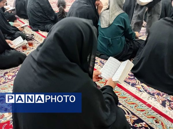 مراسم شام غریبان حضرت رقیه(س) در روستای عارف آباد