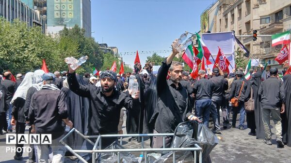 طوفان حضور در قلب پایتخت ایران