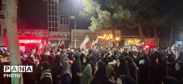 اجتماع عظیم مردم شهرستان باخرز برای خوان خواهی رهبر کبیر انقلاب اسلامی