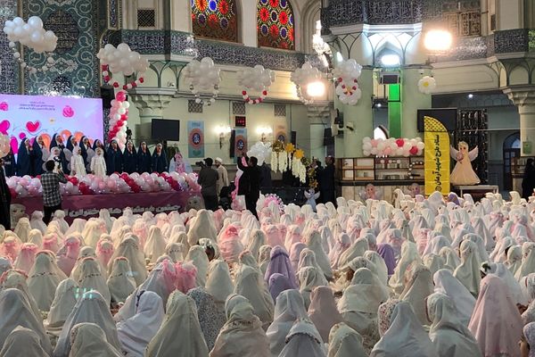 جشن بندگی دختران ناحیه دو شهرری 