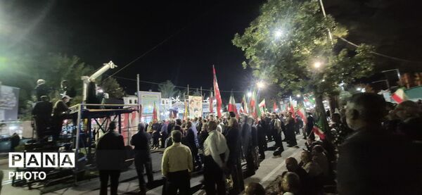 دویست و سی و دومین موج از اجتماعات شبانه در کاشمر 