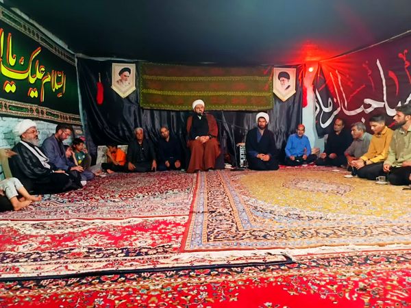 موکب علی اصغری فدافن میزبان امام جمعه کاشمر 