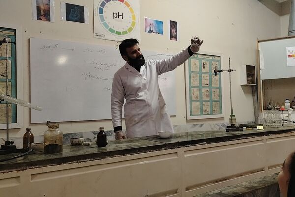 اردوی علمی آموزشی دانش‌آموزان شهر بار در پژوهش‌سرای مهندس زنده یاد مسیح آبادی 
