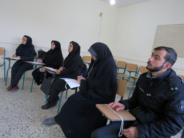 برگزاری ضمن خدمت سازمان دانش‌آموزی شهرستان بجنورد 