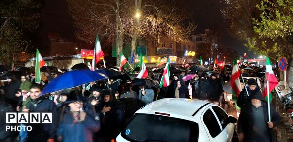 سرما در برابر آتش عشق دلها به رهبر چیزی نبود
