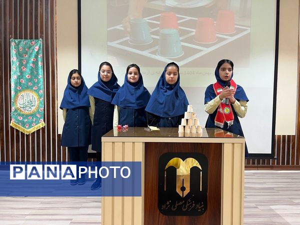 دبستان آرمینه مصلی نژاد در آستانه نیمه شعبان 