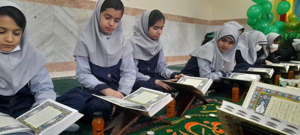 محفل قرآنی دبستان میثاق ناحیه سه