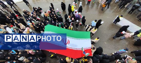 خروش انقلابی مردم شهرستان خداآفرین 