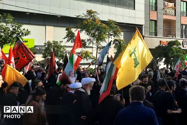 وداع با پیکر داماد رهبر شهید انقلاب