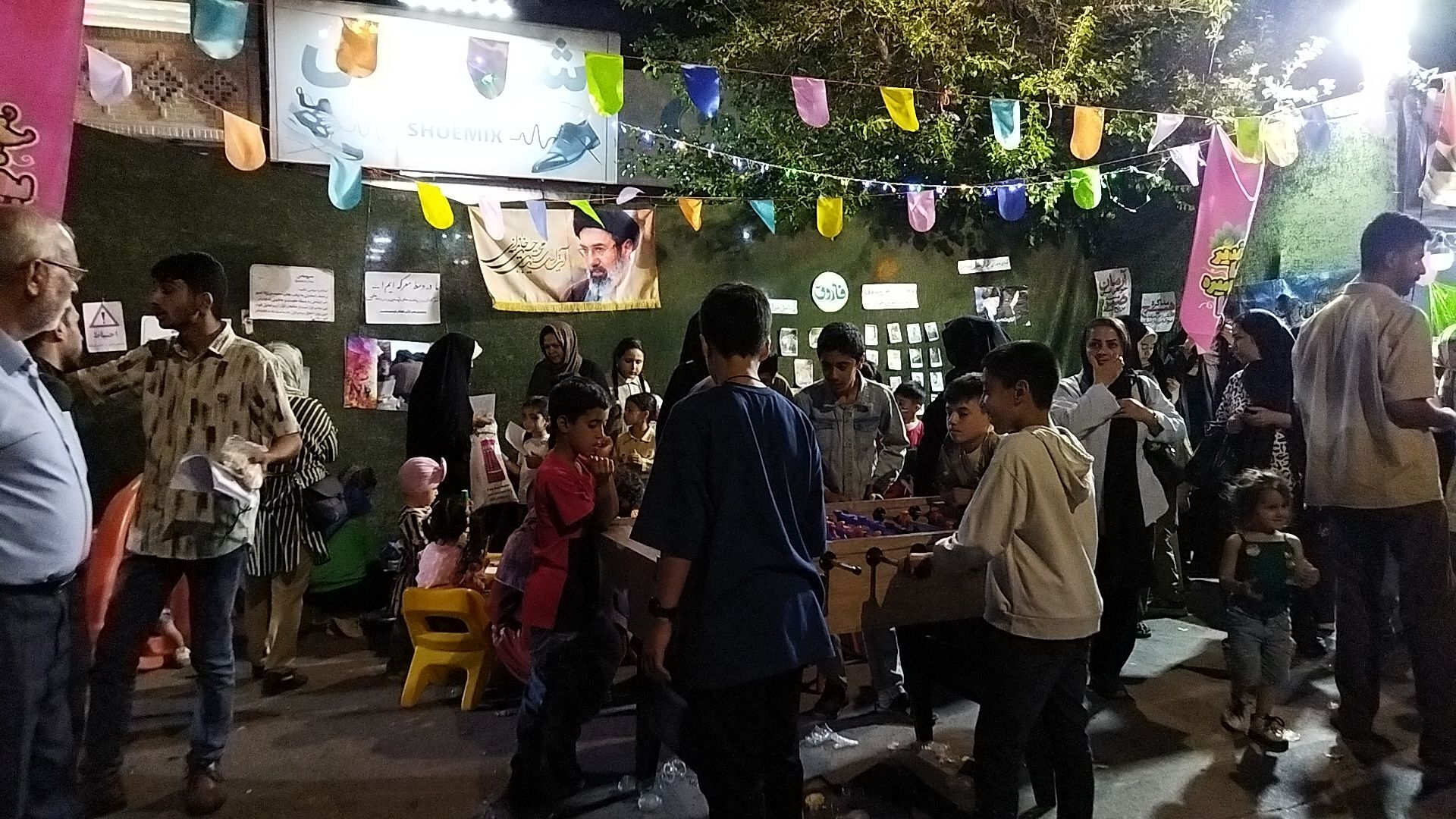 موکب کودک در مهمانی کیلومتری عید  غدیر خم نیشابور 