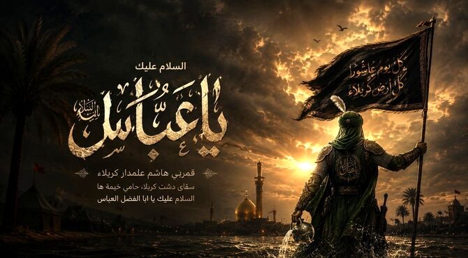 حضرت ابوالفضل (ع)؛ علمدار وفاداری و سقای عطشان کربلا