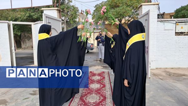 آغاز رسمی آیین بازگشایی مدارس شهرستان کاشمر در دبیرستان حضرت زینب(س)