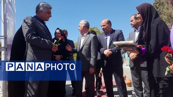 افتتاح زمین چمن هنرستان تربیت بدنی محمد شهرستانی ناحیه ۶ مشهد