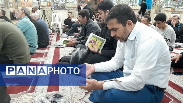 احیای نوزدهمین شب‌ ماه رمضان در مسجد امام صادق (ع) با حضور پرشور مردم کرج
