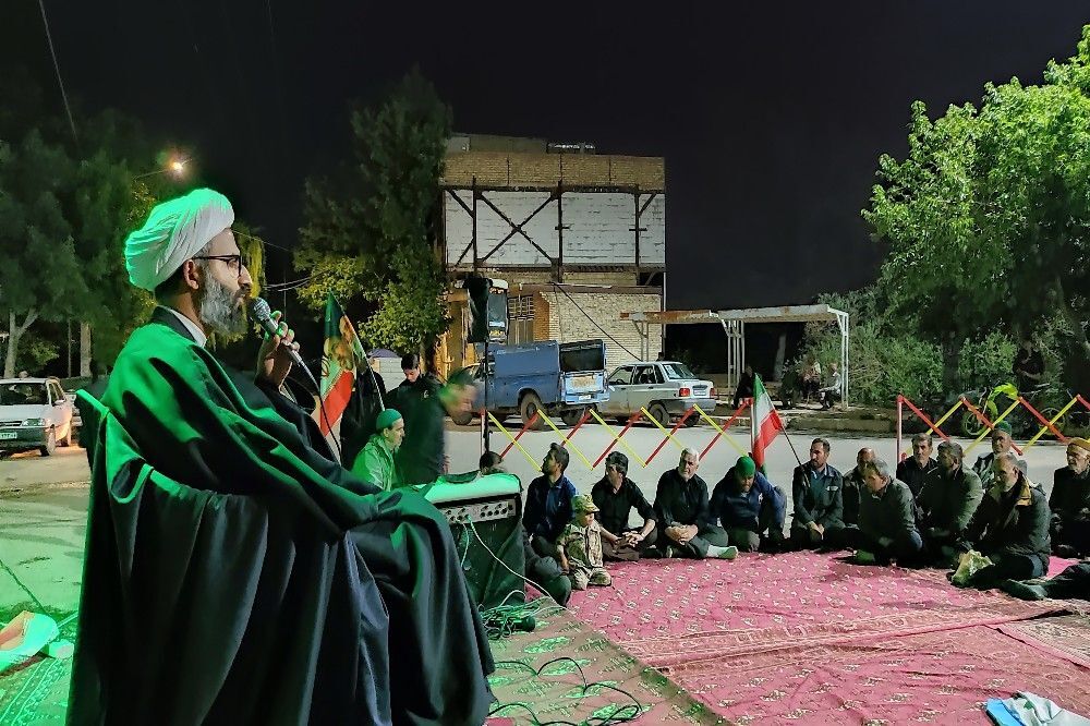 حسینیه شهدای شهر بار، رنگ بوی محرم گرفت به مناسبت ماه عزای آل اللّه