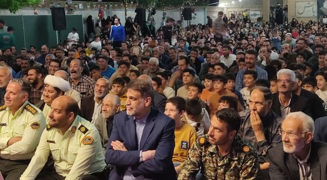 جشن عید بزرگ ولایت در روستای ولایت مدار  داق داق‌آبا