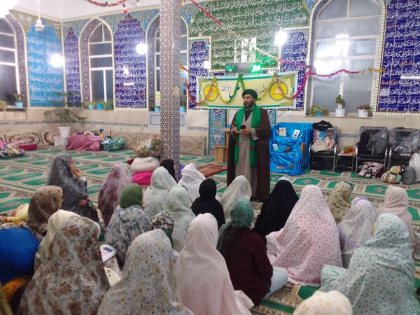 مراسم معنوی اعتکاف در مسجد صاحب الزمان جوادیه