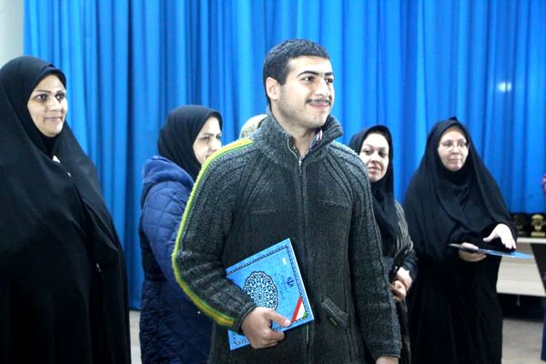 مراسم تجلیل از دانش‌آموزان مدارس استثنایی یزد